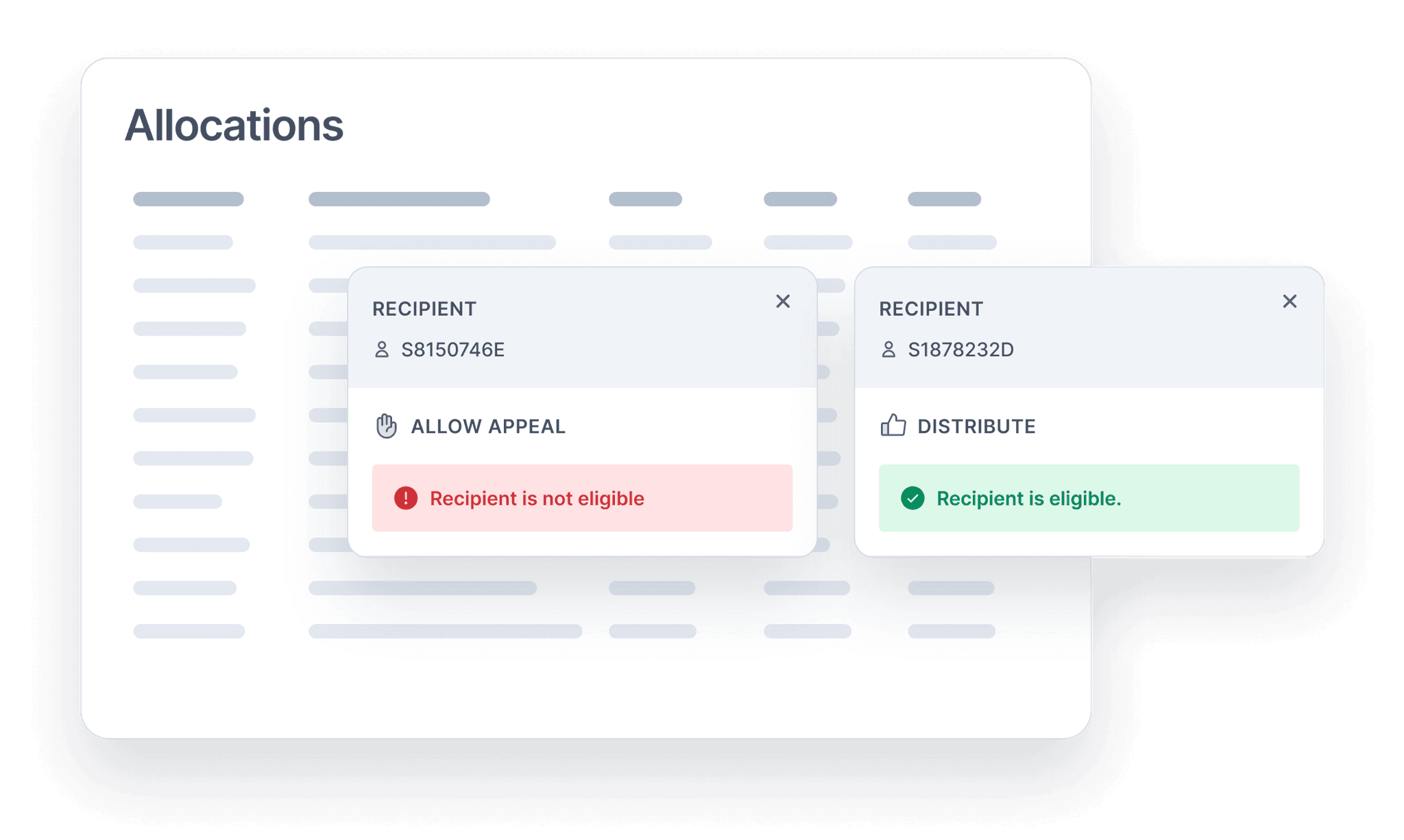 Preload Allocations